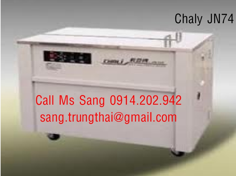 Máy niềng đai nhựa bán tự động Chali JN740 Đài Loan